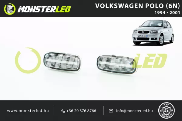 VolksWagen Polo (6N) áttetsző oldalsó index