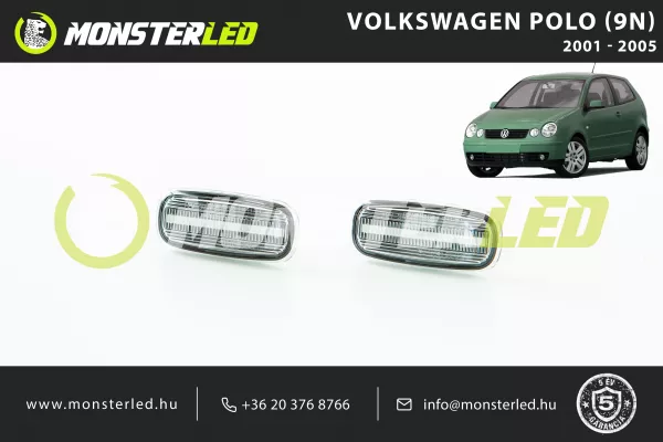 VolksWagen Polo áttetsző oldalsó index
