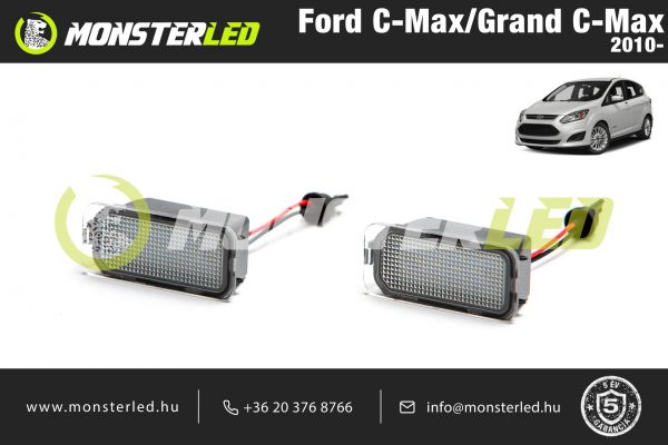 Ford C-Max LED rendszámtábla világítás