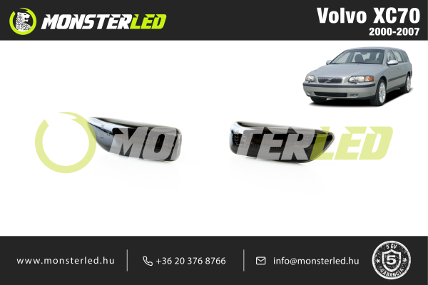 Volvo xc70 led index sotetitett